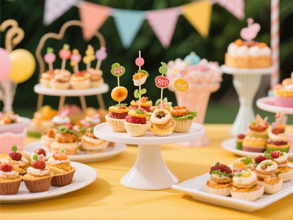 每一个喜庆的派对都会因为趣味小食而更加生动有趣。想