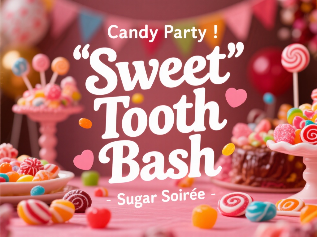 "甜蜜盛宴"在英文中除了直接翻译为"Candy&nbsp;P