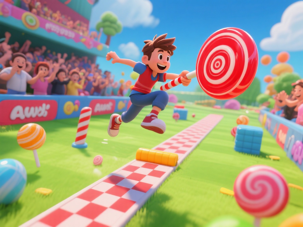 探索蛋仔派对：萌趣糖果世界的奇幻大冒险之旅