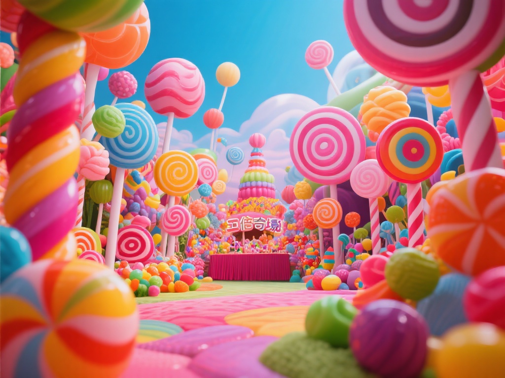 走进五倍糖果派对图片背后的奇妙幻想世界