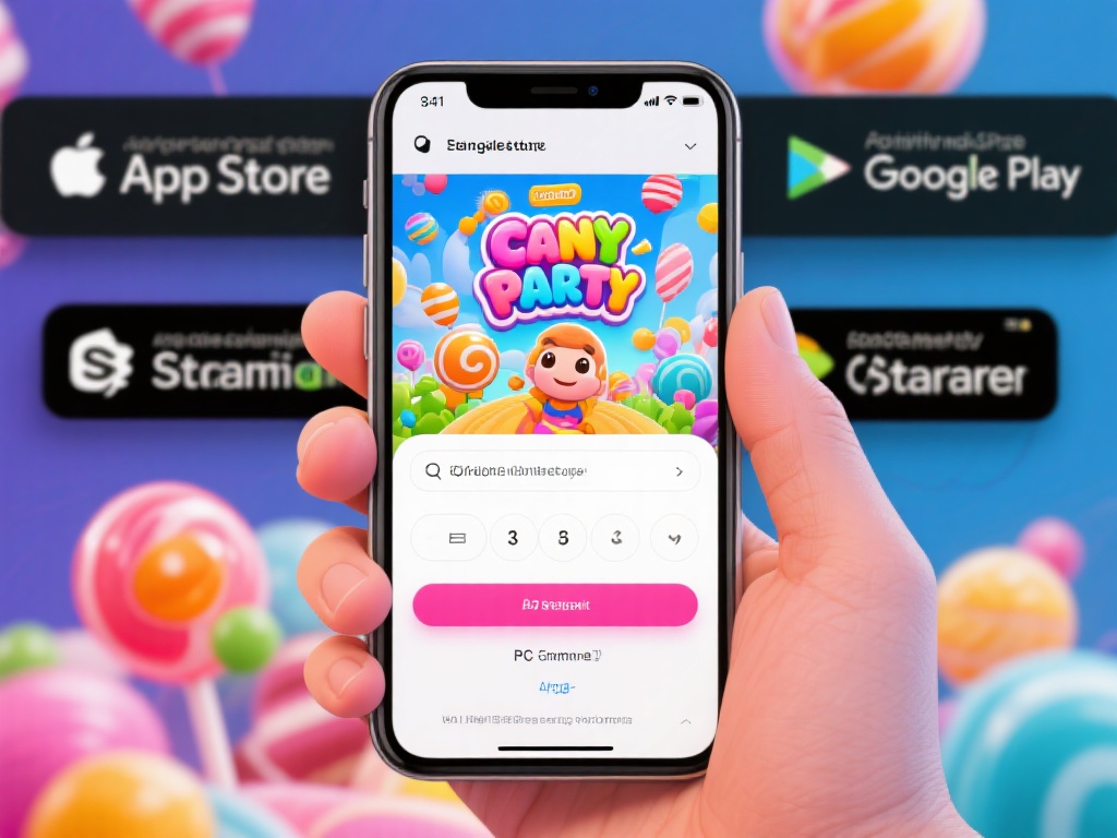 推荐下载糖果派对游戏的十佳免费平台 2. 应用商店和软件市场
对于手机用户来说,Ap