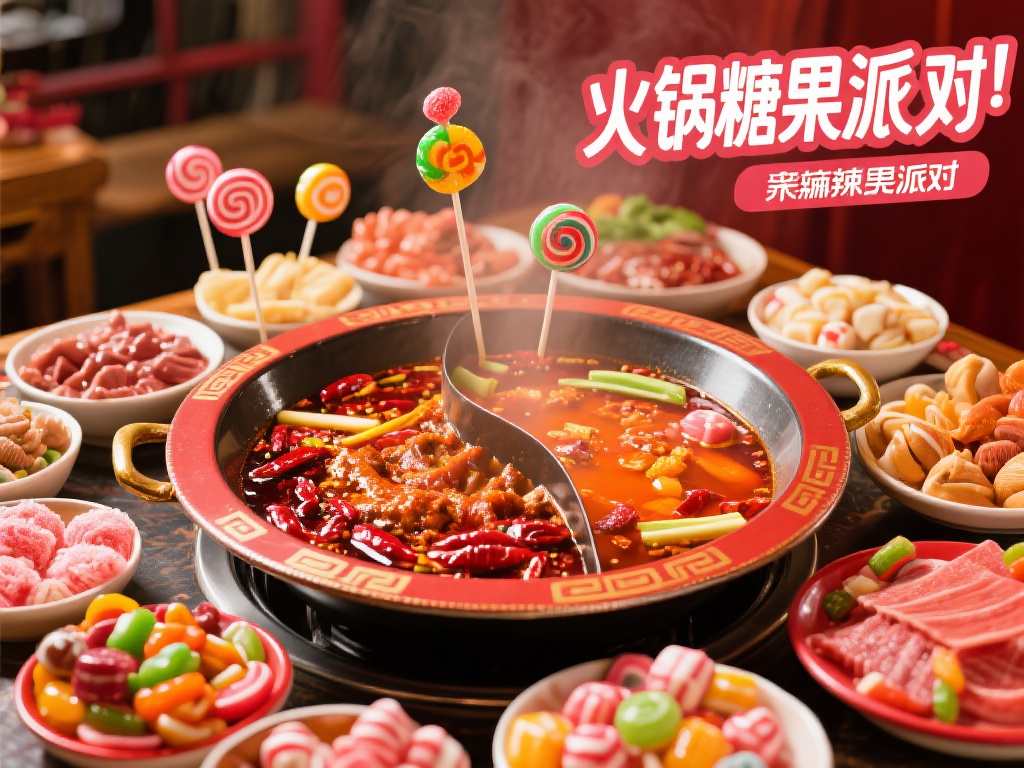 火锅糖果派对:舌尖奇遇与甜蜜盛宴之旅