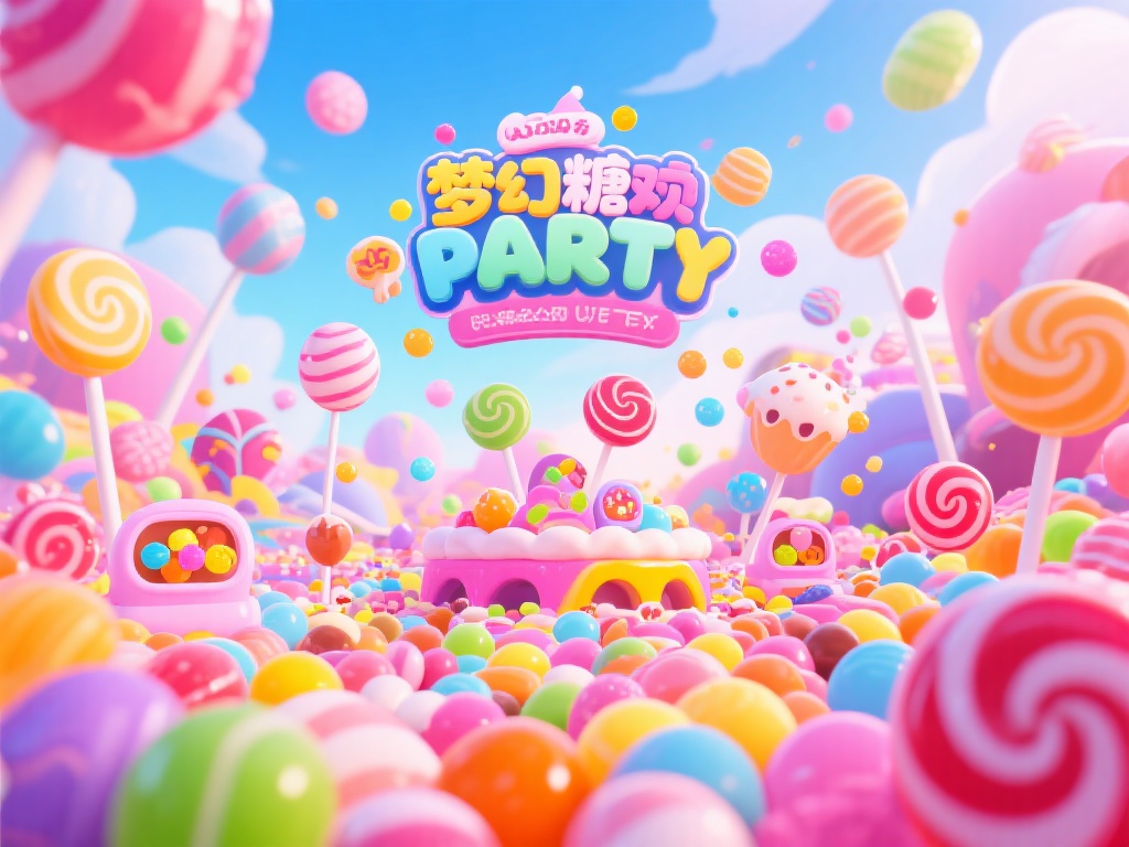 畅玩糖果派对游戏,欢乐时光不停歇 在五光十色的糖果世界中,谁没有梦想过沉浸式的甜蜜体