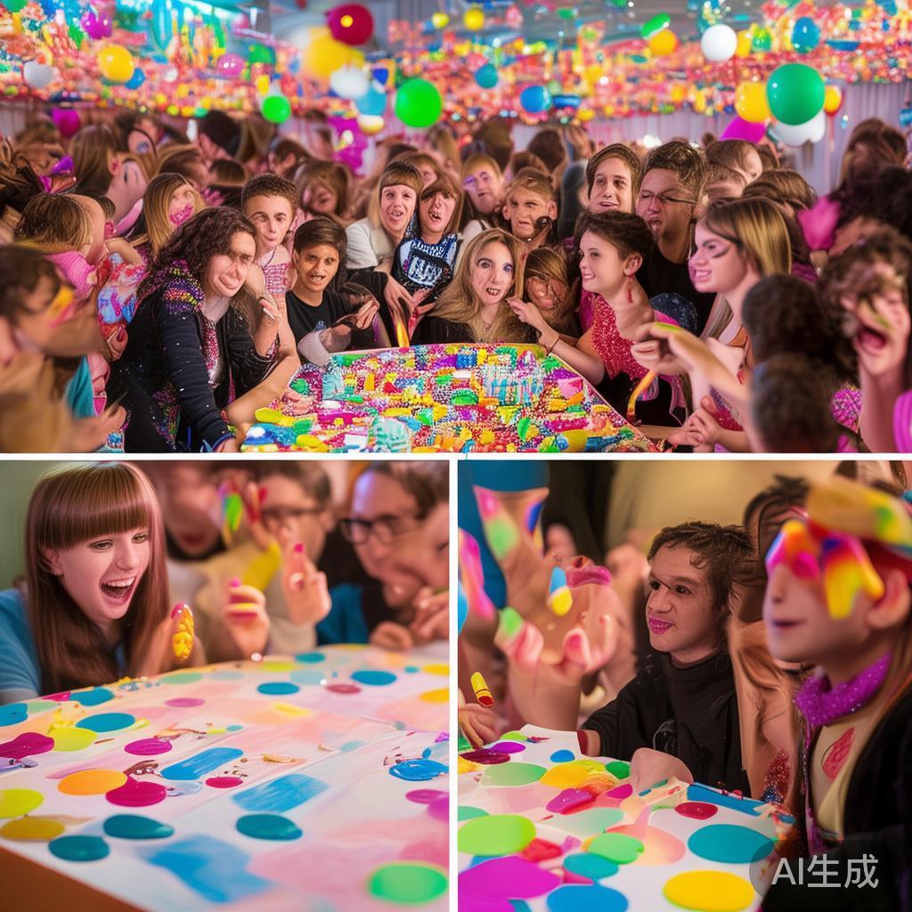 趣味游戏与互动体验
为了增强派对的趣味性，组织者