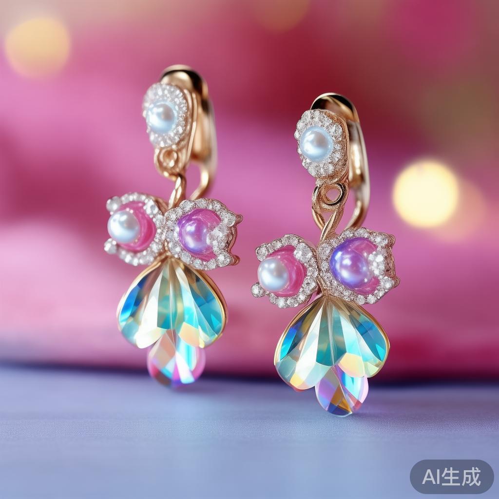 甜美糖果派对主题形状耳环点亮你的派对造型梦想 比如,选择一对通过鲜艳色彩和立体造型展现糖果魅力的