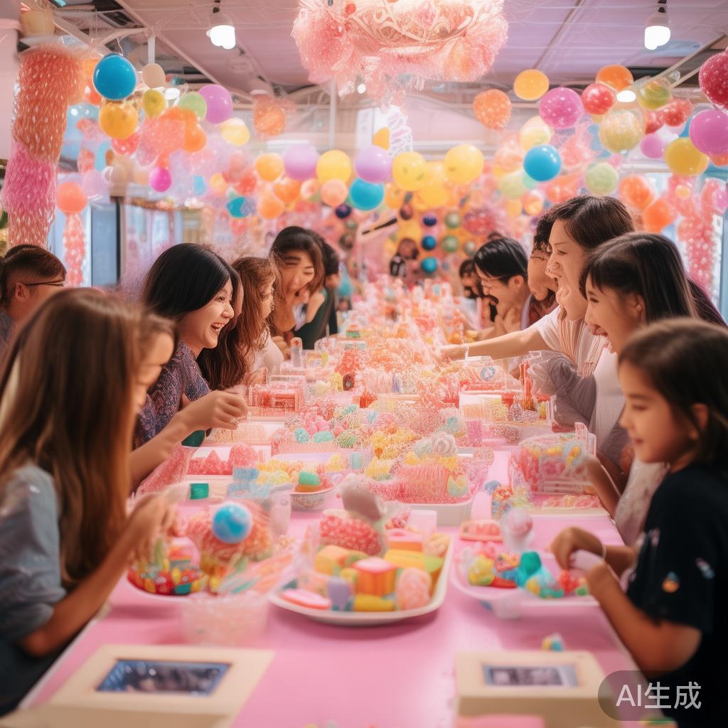 精彩纷呈的V糖果派对盛大开启,共度甜蜜狂欢盛宴! 为了确保派对的精彩程度,主办方精心策划了多个环节。