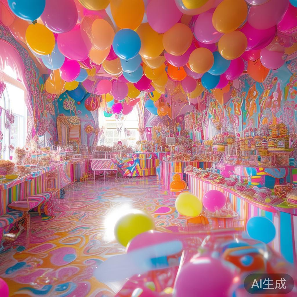 糖果派对以其浓厚的童趣和甜蜜的氛围成为年轻人和家庭