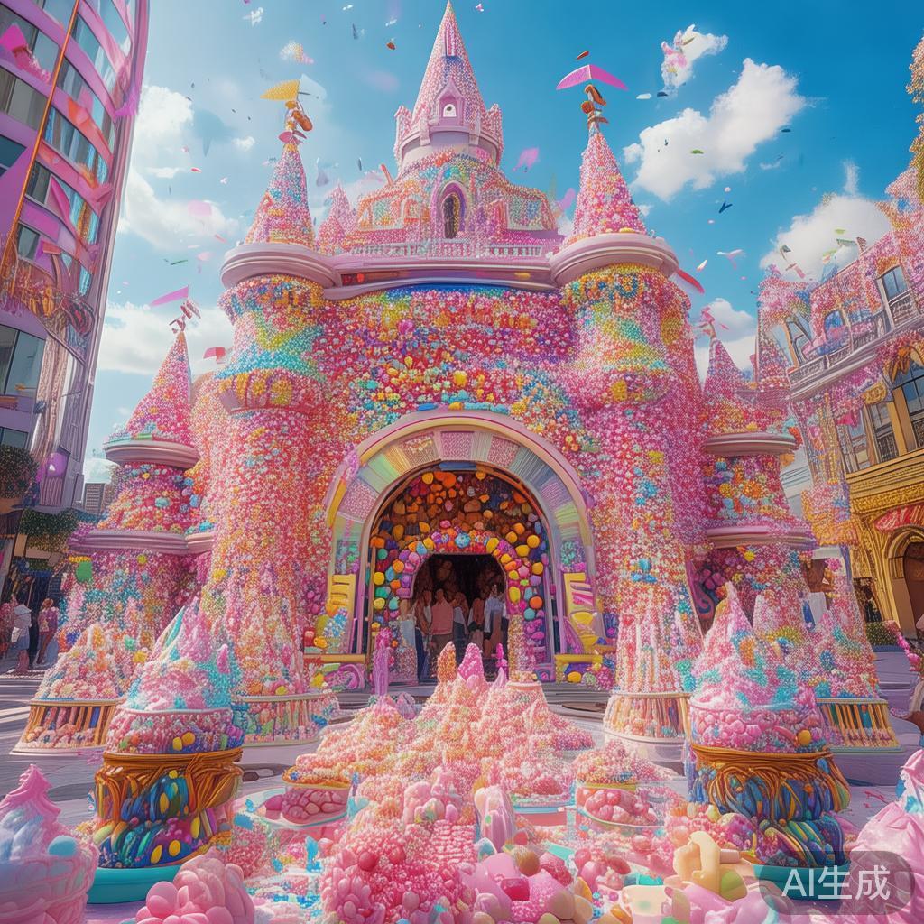甜蜜童话世界:探索糖果派对堡的奇幻冒险之旅