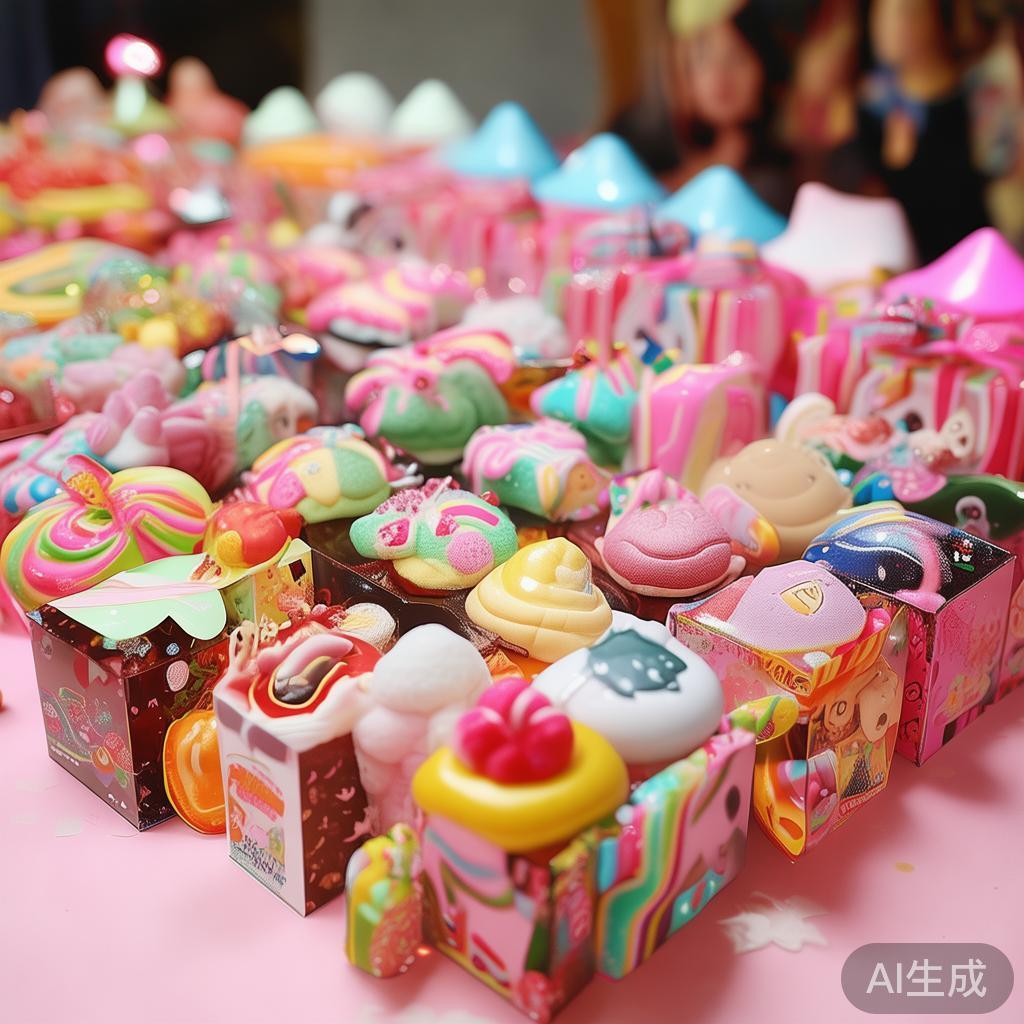 糖果派对盲盒:开启甜蜜惊喜的欢乐冒险之旅 目前,市场上的糖果派对盲盒不断推陈出新。从经典的甜