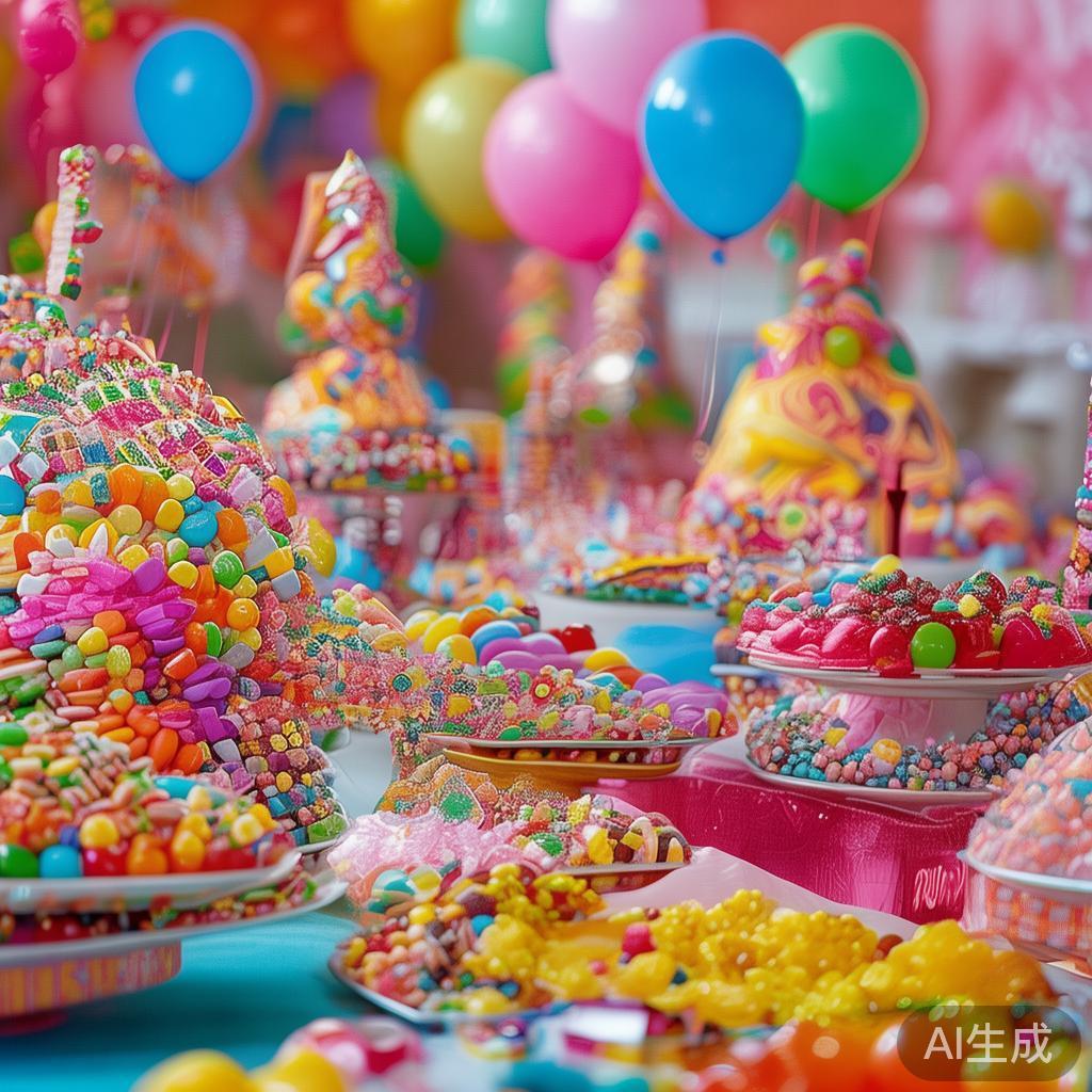 一个成功的糖果派对，离不开细节的精心安排。主打“6